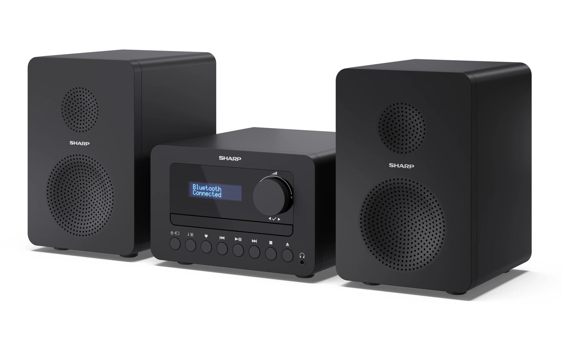 Sharp XL-B520D – Micro-/HiFi-Anlage – DAB+, UKW, USB, Bluetooth – Schwarz