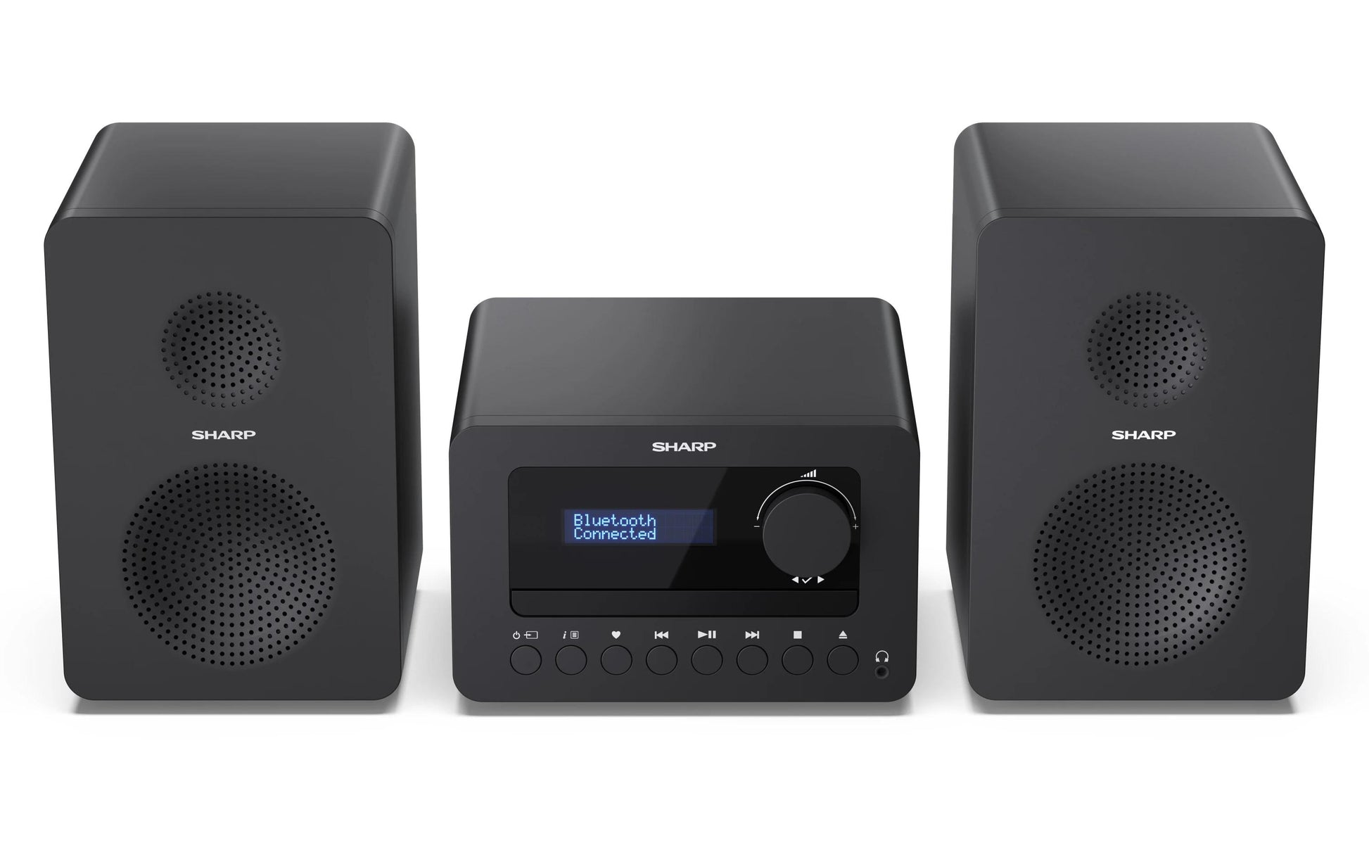 Sharp XL-B520D – Micro-/HiFi-Anlage – DAB+, UKW, USB, Bluetooth – Schwarz