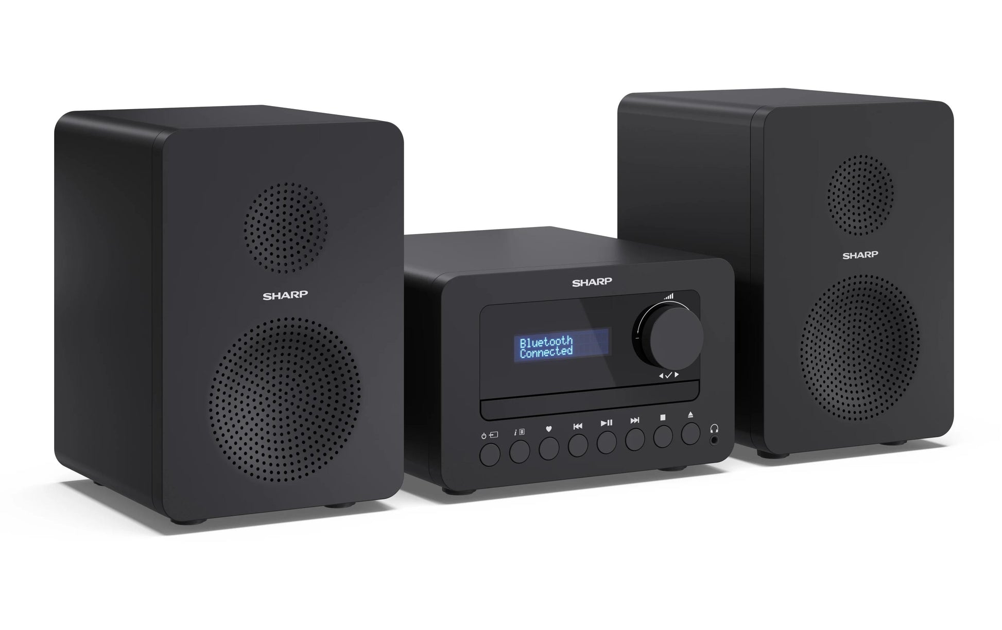 Sharp XL-B520D – Micro-/HiFi-Anlage – DAB+, UKW, USB, Bluetooth – Schwarz