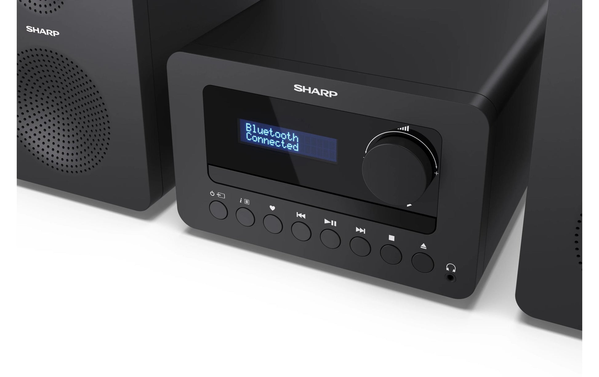 Sharp XL-B520D – Micro-/HiFi-Anlage – DAB+, UKW, USB, Bluetooth – Schwarz