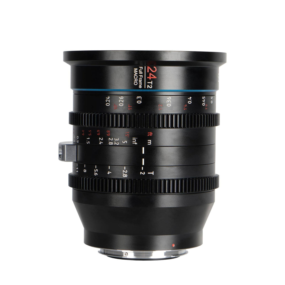 Sirui 780416 Arri PL Cine-Objektiv – 24 mm T/2 – Vollformat, Makro, manuell, 92 mm Filter