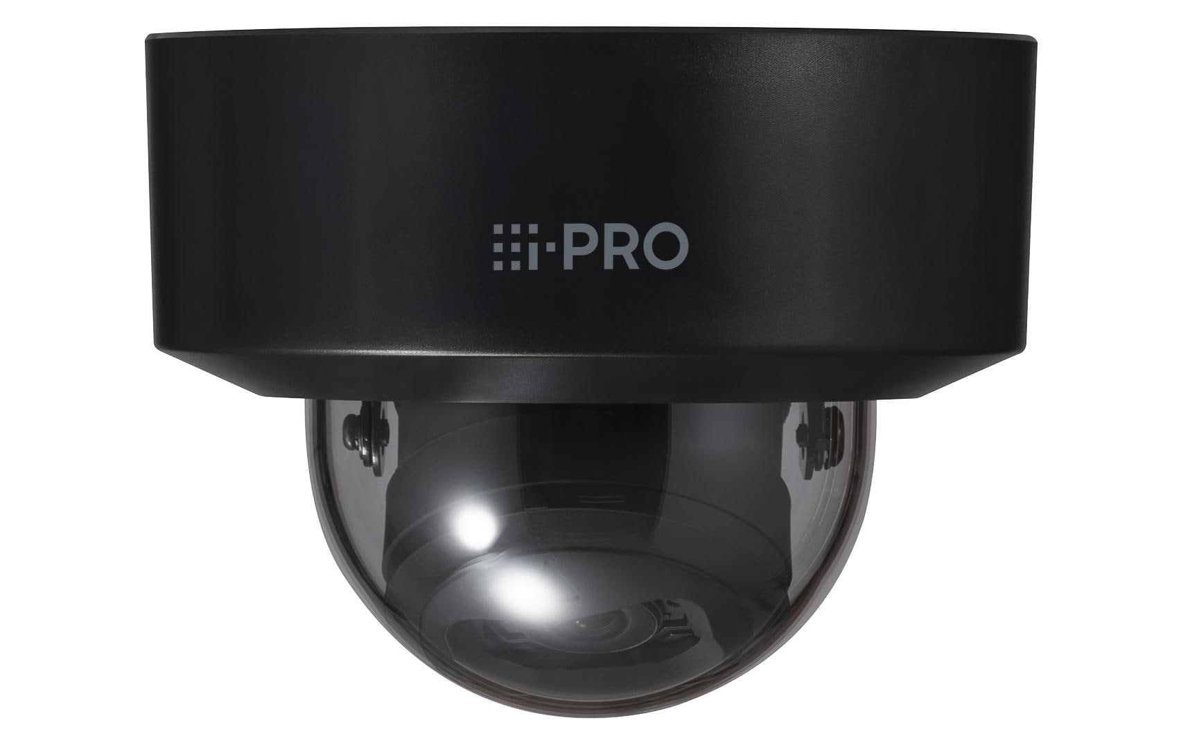 i-PRO Panasonic WV-S22500-V3L1 Netzwerkkamera – 5 MP, PoE, IR-Reichweite 40 m, Schwarz