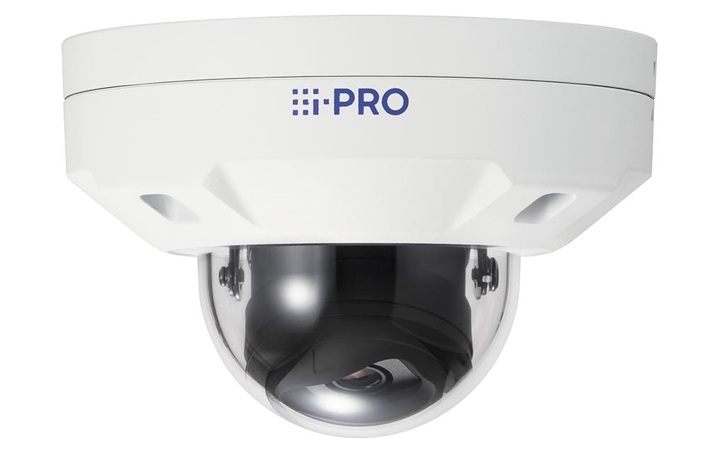 i-PRO Panasonic WV-S25500-F3L Netzwerkkamera – 5 MP, Reichweite 35 m, PoE, Weiss