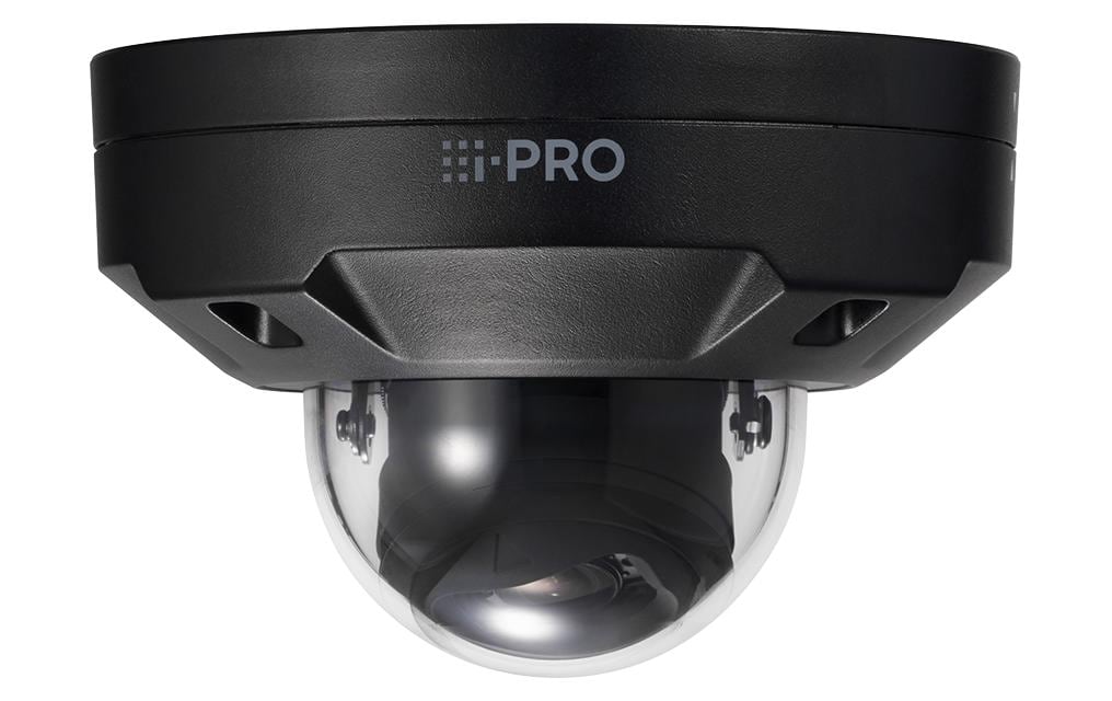 i-PRO Panasonic WV-S25500-V3LN1 Netzwerkkamera – 5 MP, Reichweite 55 m, PoE, Schwarz