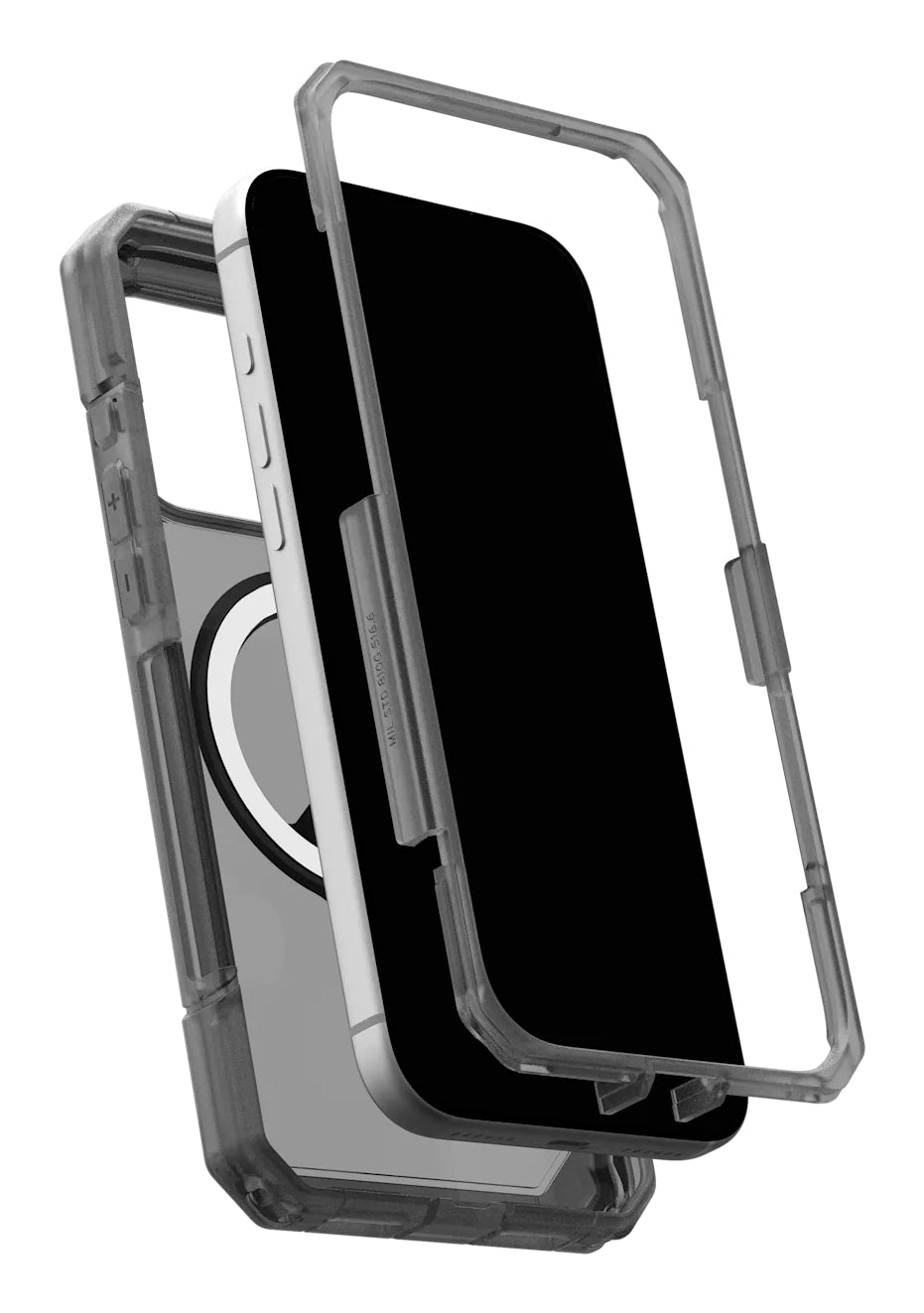 Urban Armor Gear UAG – Trooper MS Backcover – für Apple iPhone 17 Pro Max – grau
