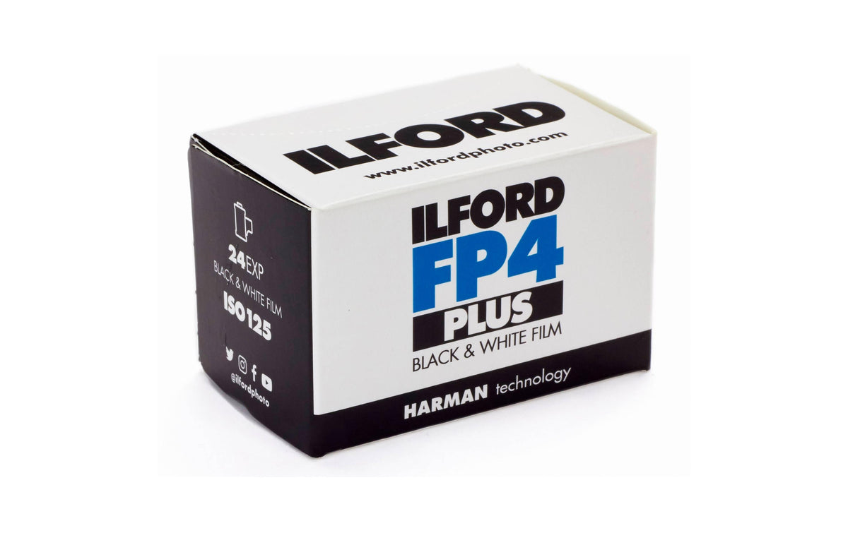 Ilford FP4 125 135 Schwarzweiss-Negativfilm – ISO 125, 24 Aufnahmen – 1er-Pack