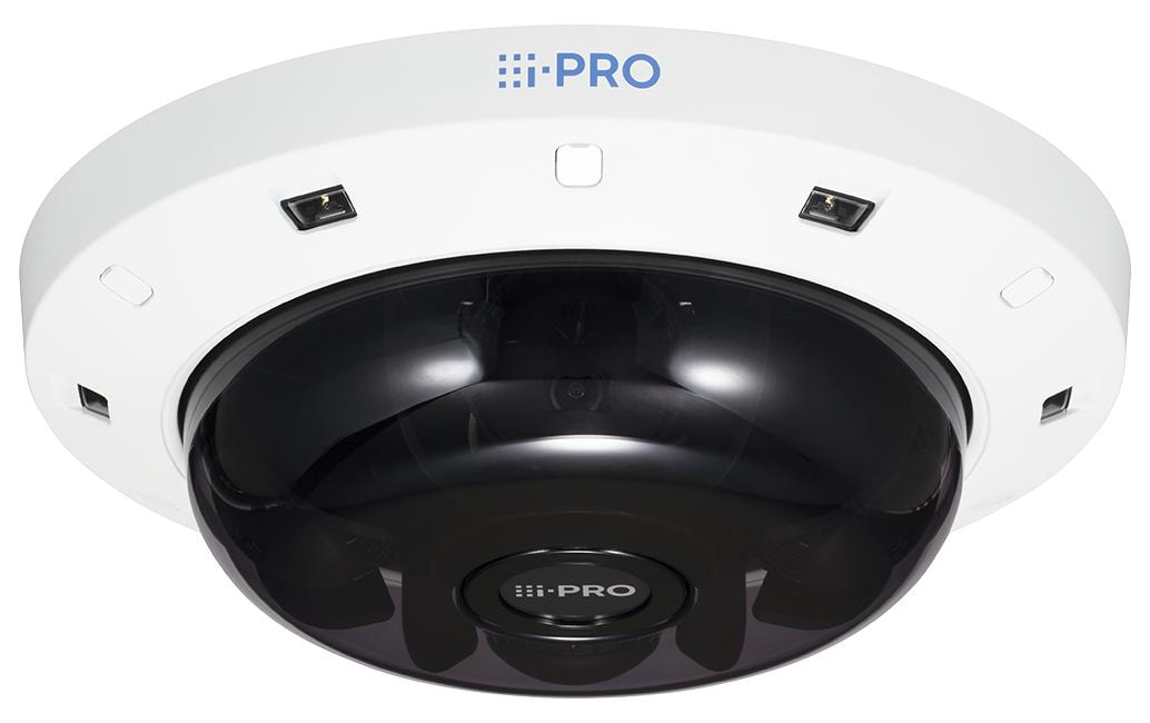 I-pro Panasonic WV-S8564LG Netzwerkkamera – 6 MP, PoE+, IK10, Weiss