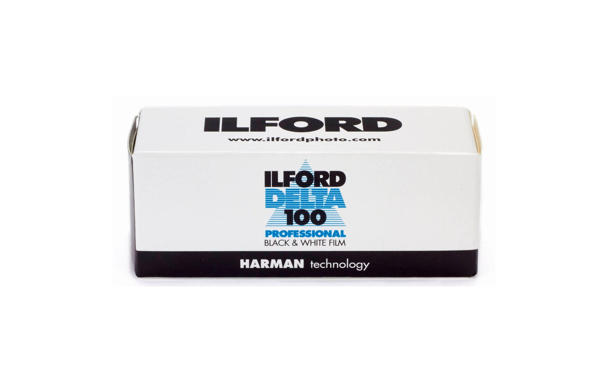 Ilford Delta 100 Schwarzweiss-Negativfilm – 120er Rollfilm, ISO 100