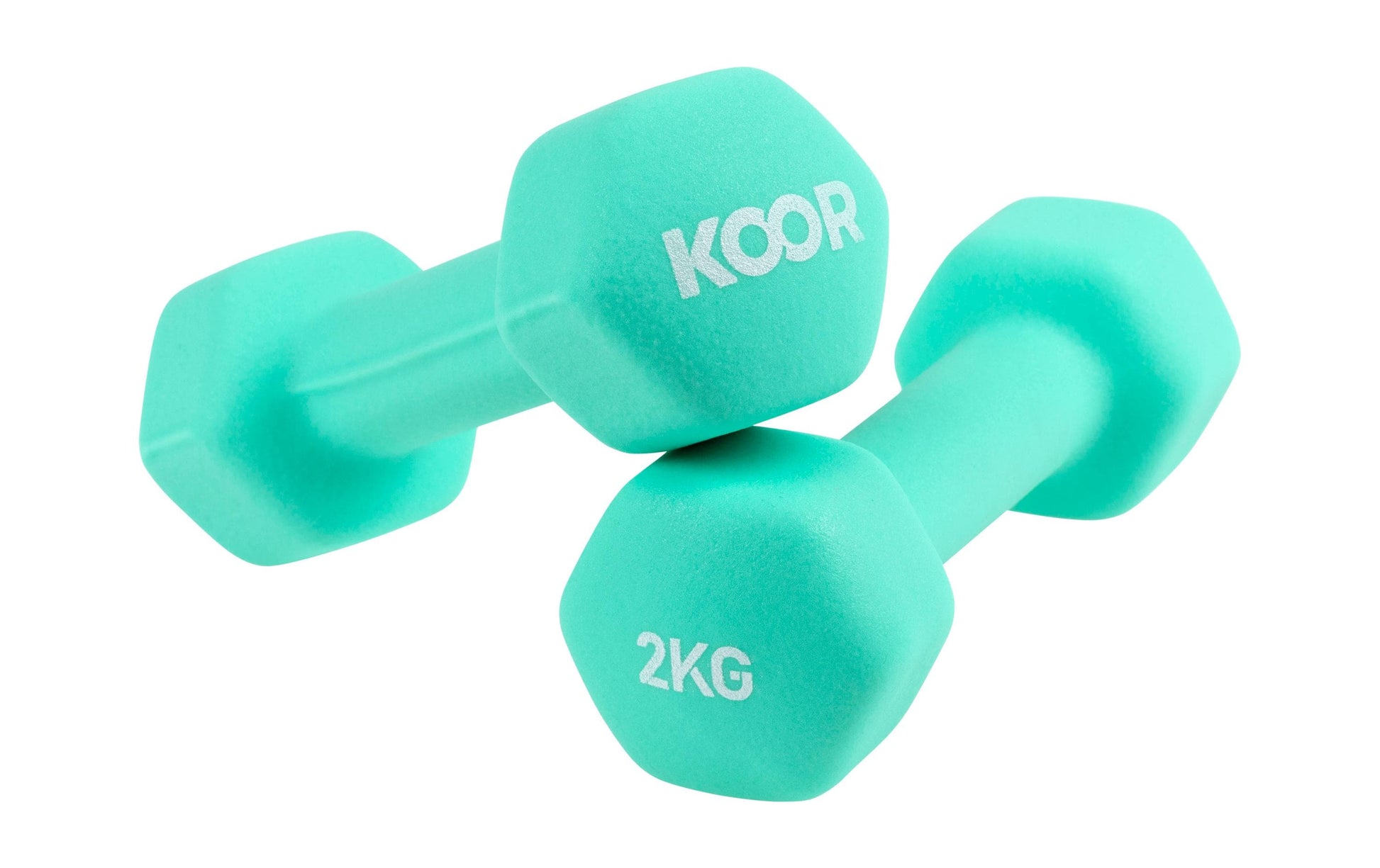 Koor Kurzhantel-Set Light – 8-teilig, 13 kg gesamt, PVC