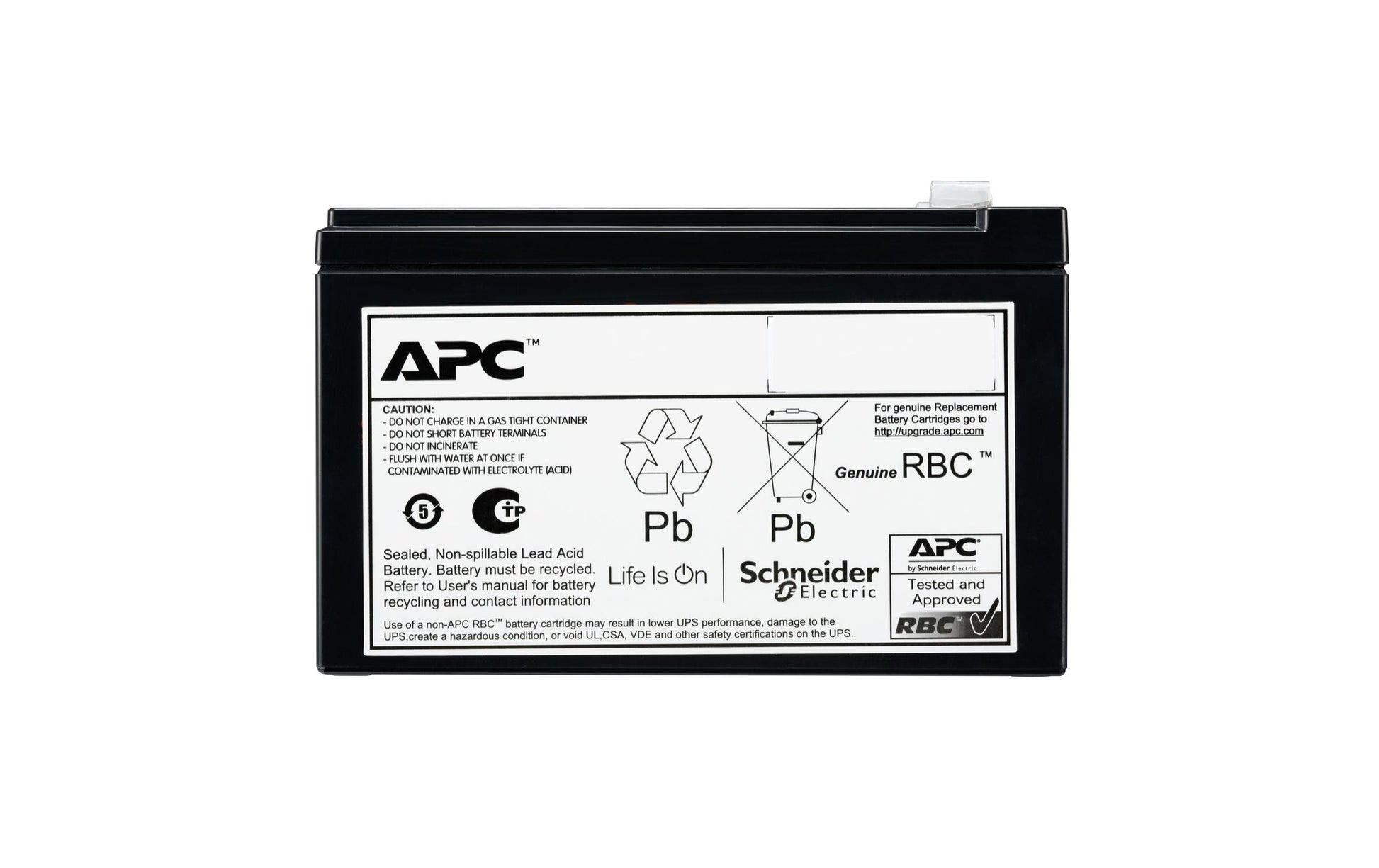 APC Ersatzbatterie Nr. 205, Blei (VRLA), 648 Wh, 72 V – 1 Stk.