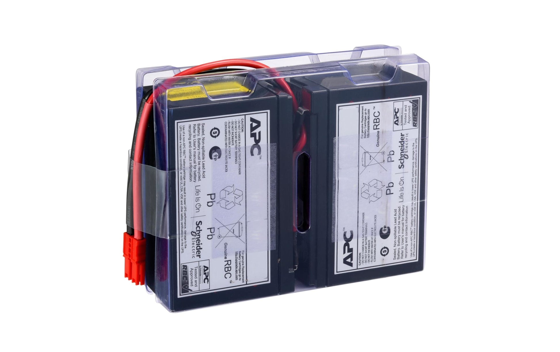 APC Akku – 216 Wh (9 Ah), 24 V, Blei (VRLA), 2er-Set