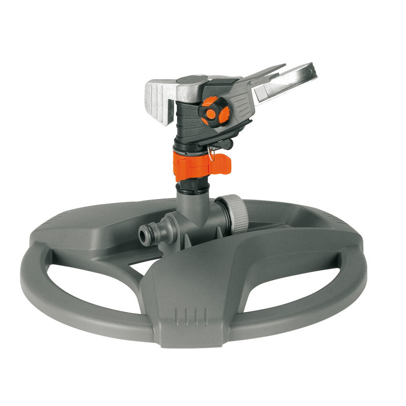 Gardena Multifunktions-Wassersprenger 490 m² – Schwarz, Grau, Orange