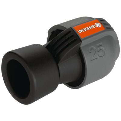 Gardena Verbinder – 25,4 mm × 1" Innengewinde, Grau, für Sprinklersystem