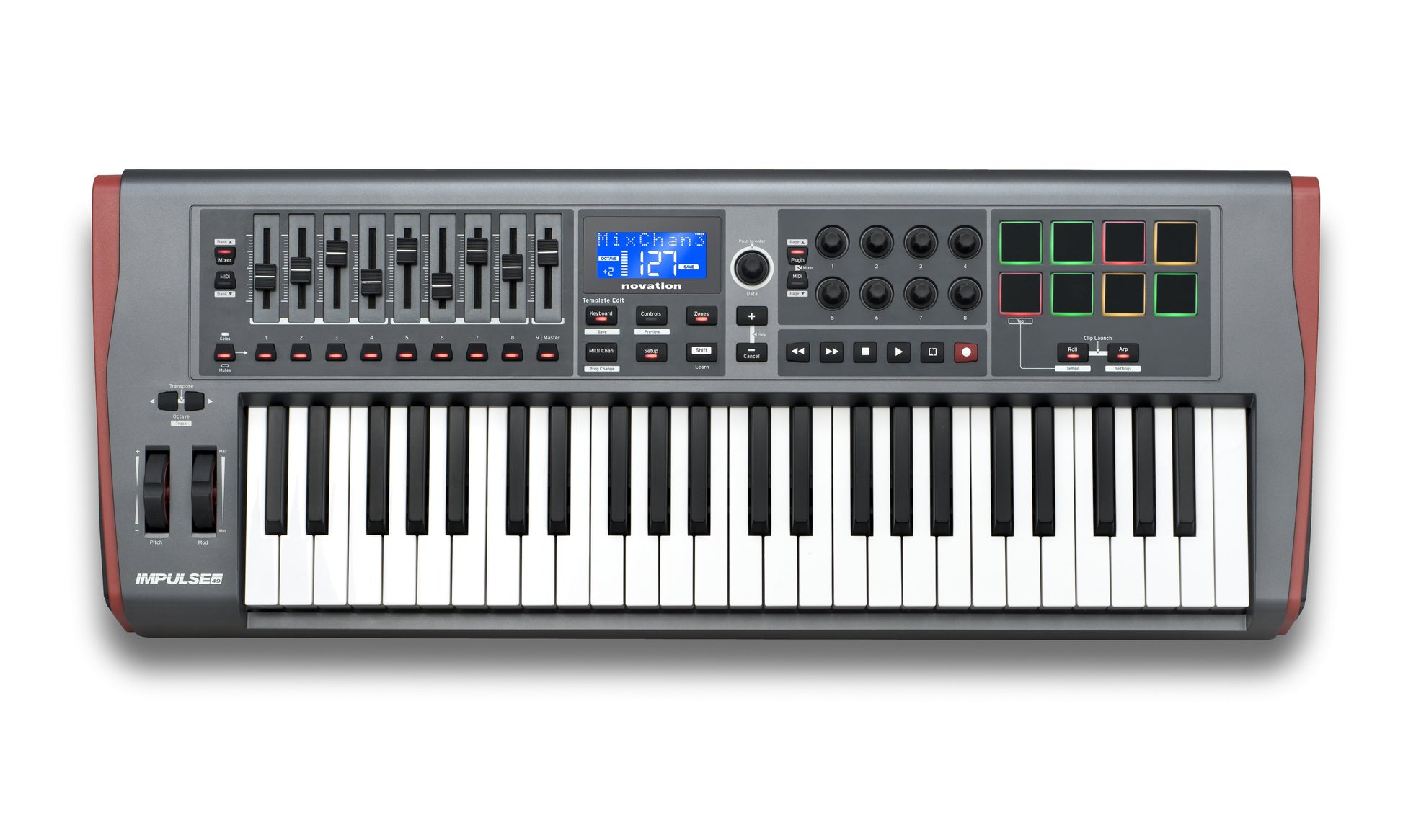 Novation Impulse 49 – USB MIDI Controller