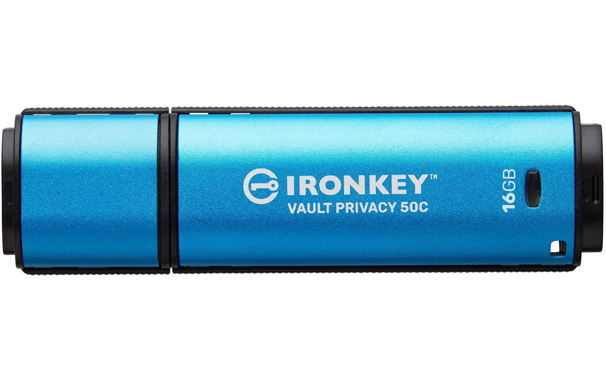 Kingston Technology Kingston IronKey Vault P 50C USB-Stick – 16 GB, USB-C, AES-256, FIPS 197