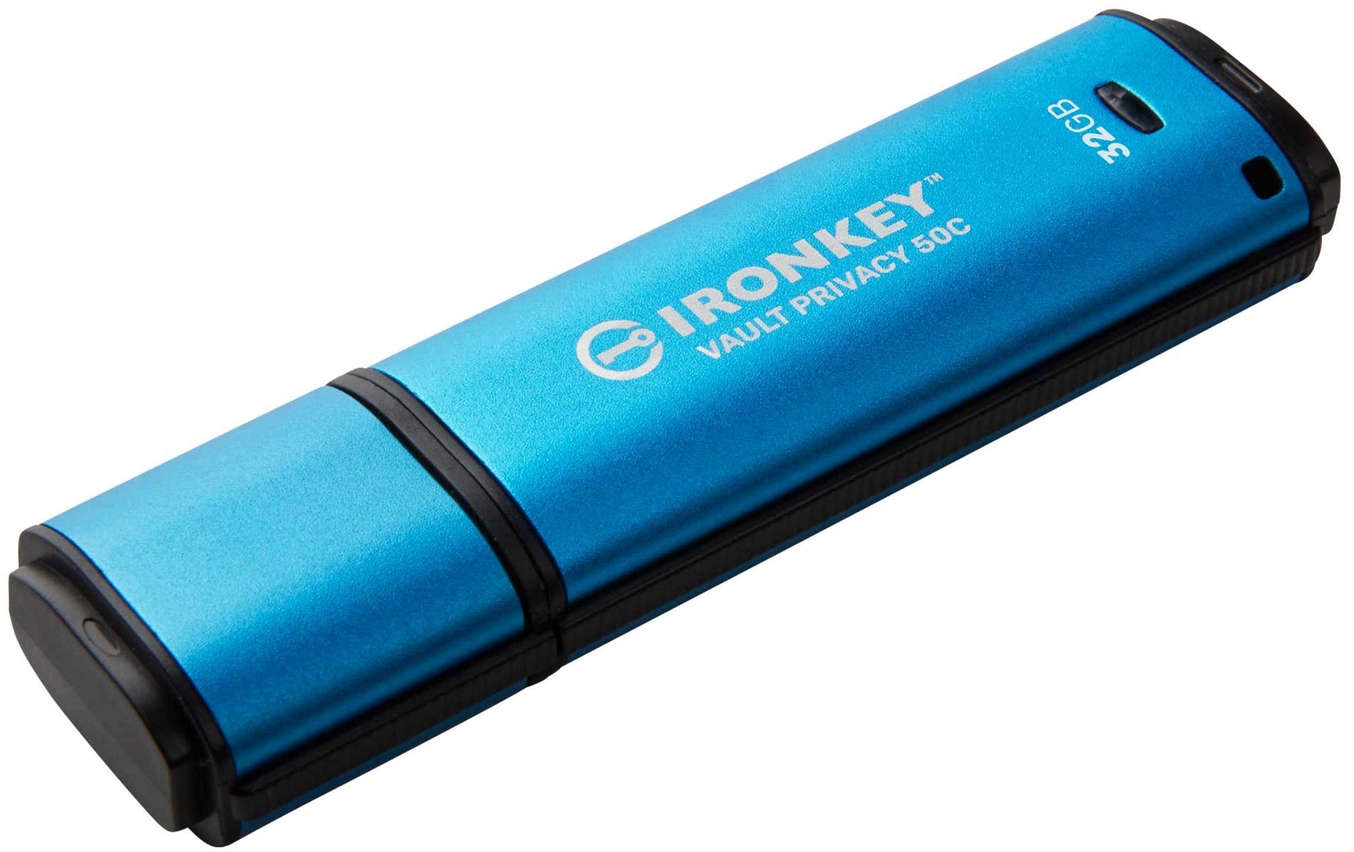 Kingston Technology Kingston IronKey Vault P50C USB-Stick – 32 GB, USB-C, AES-256, FIPS 197