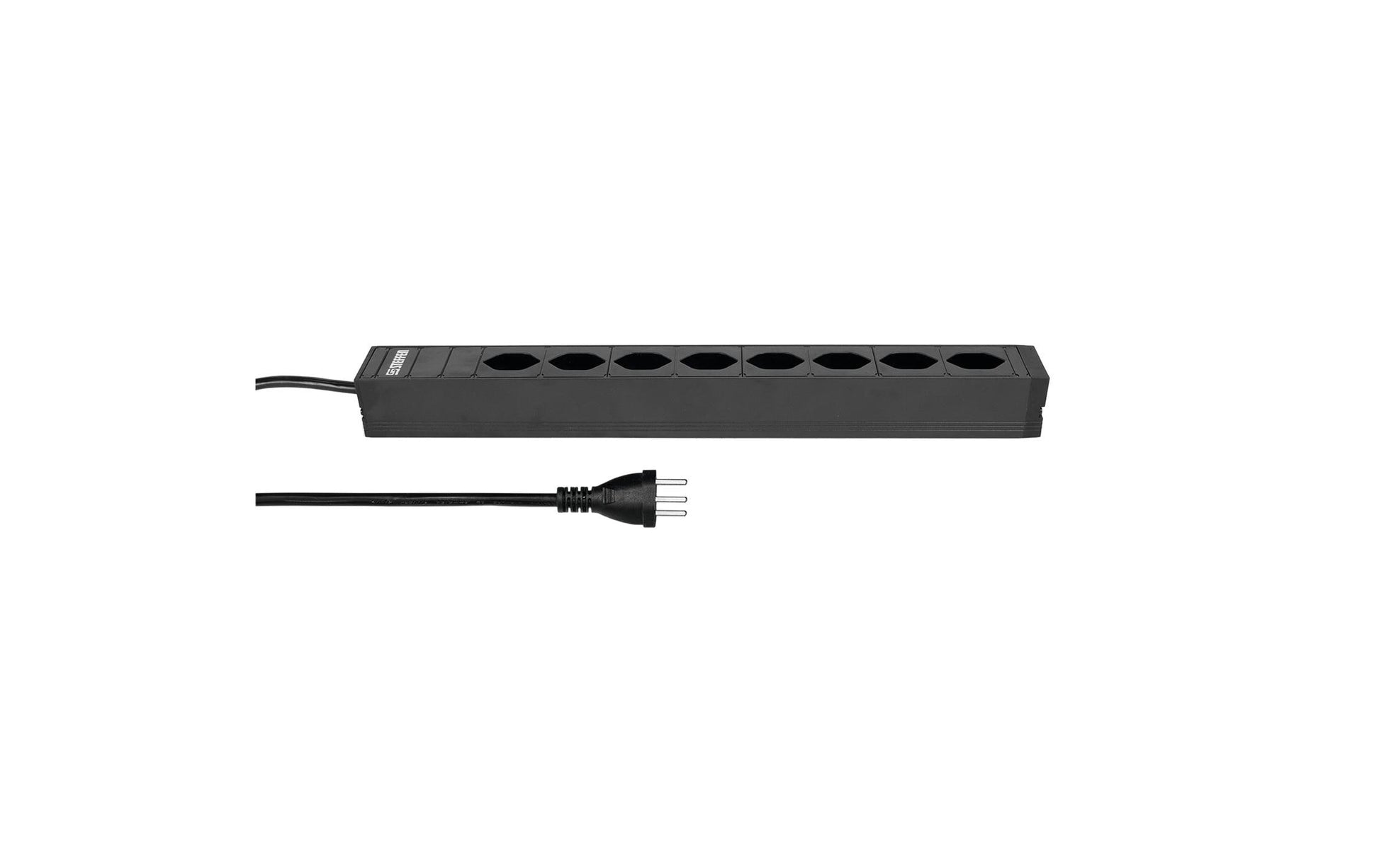 Steffen Steckdosenleiste – 8×T13, 3 m, IP20