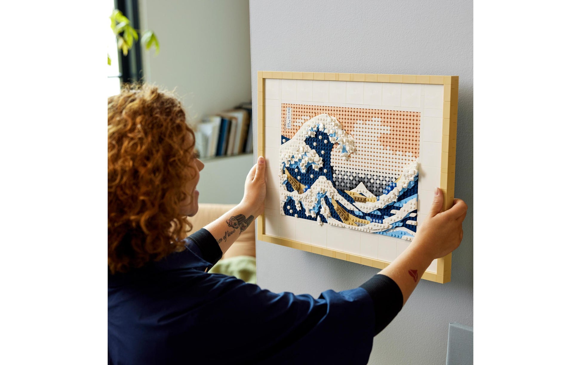 LEGO 31208 Puzzle Hokusai – Grosse Welle – 1810 Teile – 39 × 52 cm – ab 18 Jahren