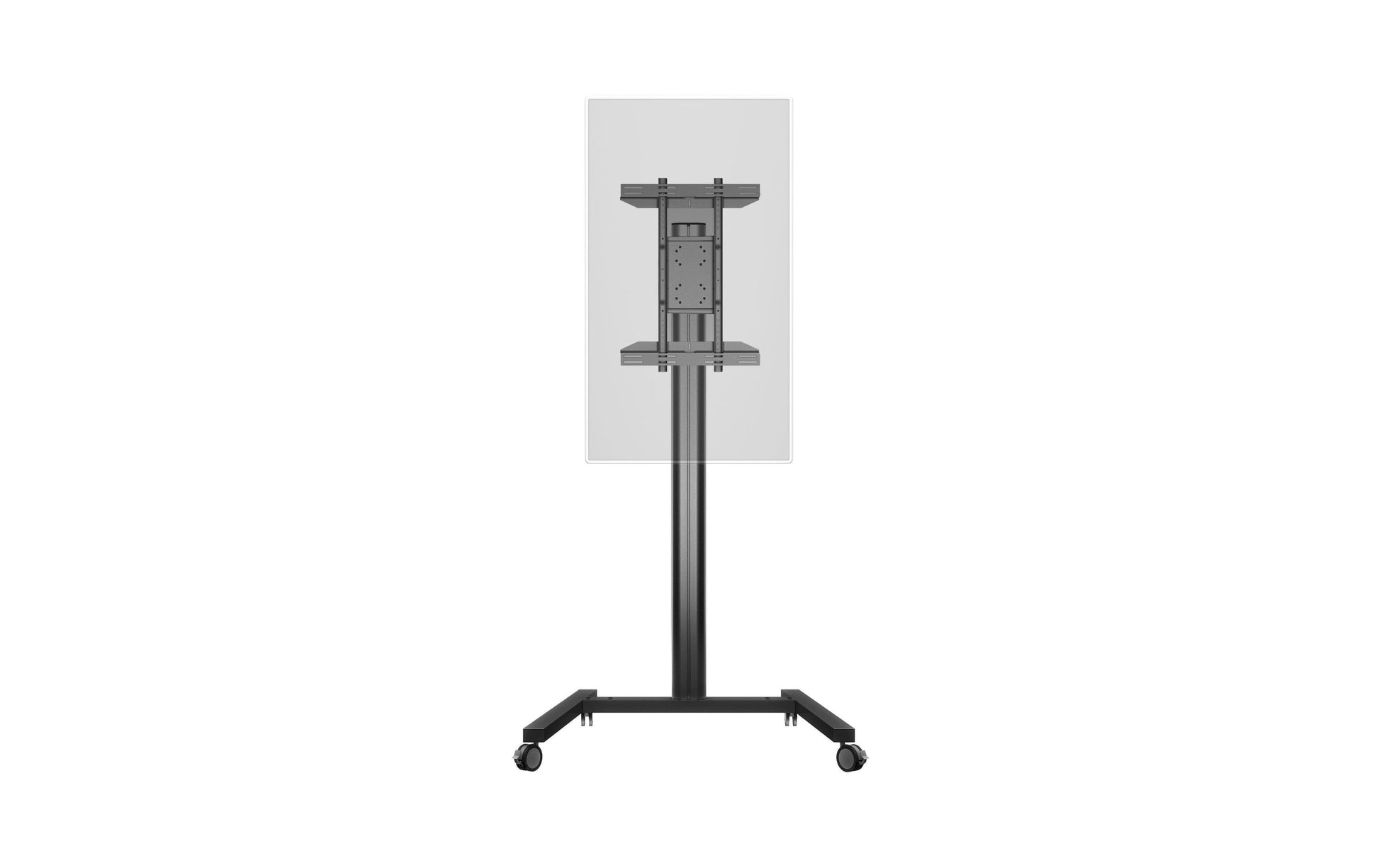 Multibrackets 180 S – Displayständer, fix, höhenverstellbar, für 44", VESA 75×75, bis 50 kg, schwarz