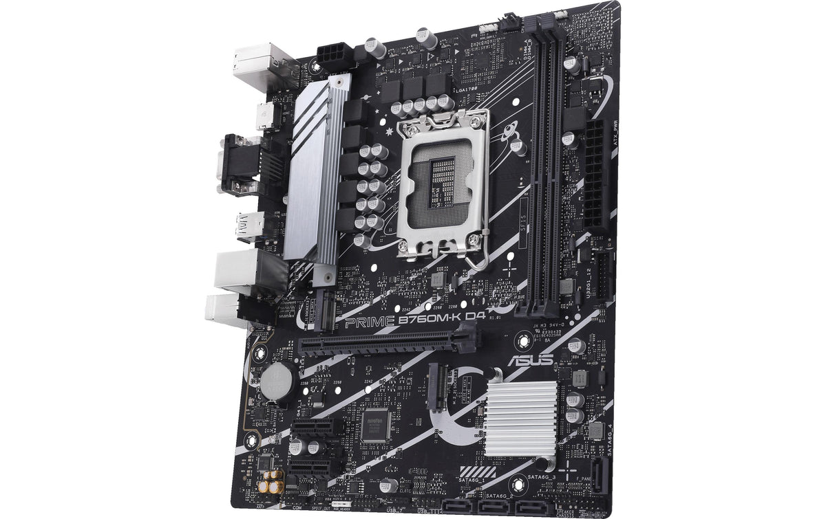 ASUS PRIME B760M-K D4 – Mainboard – LGA 1700, Intel B760, mATX, DDR4