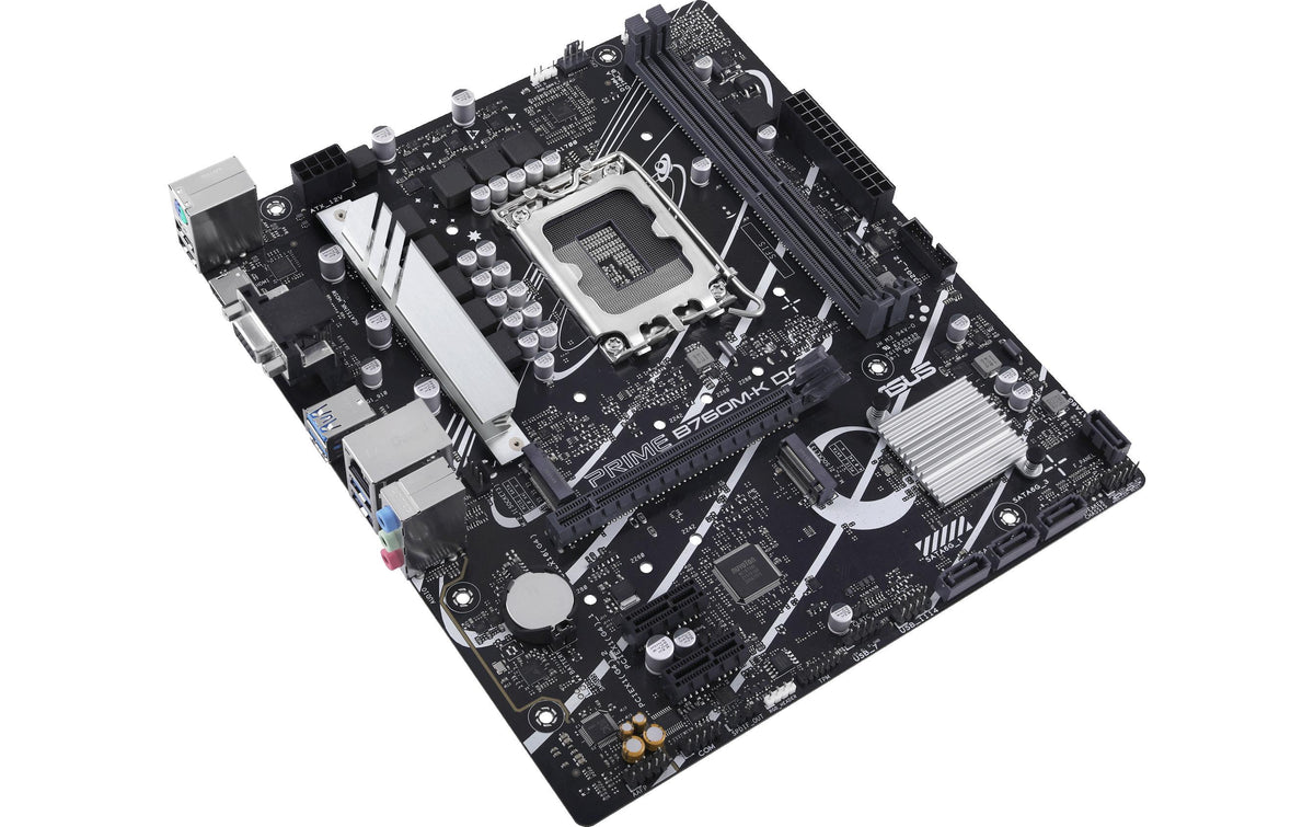 ASUS PRIME B760M-K D4 – Mainboard – LGA 1700, Intel B760, mATX, DDR4