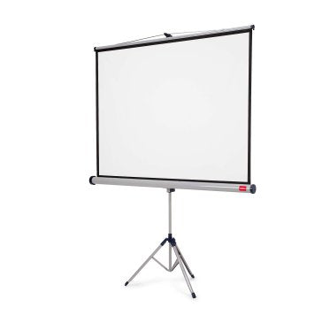 Nobo Standard Stativleinwand – 16:10, 150 × 100 cm, weiss