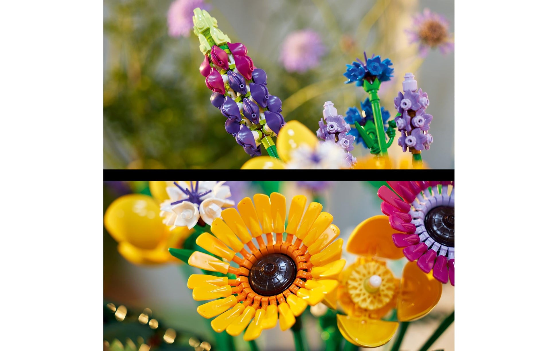 LEGO Botanical Collection 10313 3D Puzzle – Wildblumenstrauss – 939 Teile – ab 18 Jahren