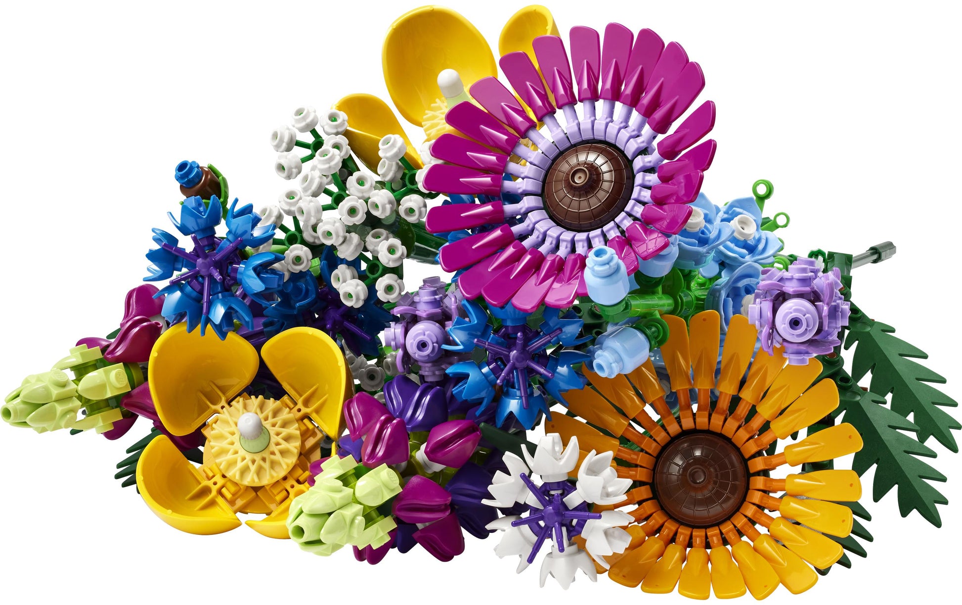 LEGO Botanical Collection 10313 3D Puzzle – Wildblumenstrauss – 939 Teile – ab 18 Jahren