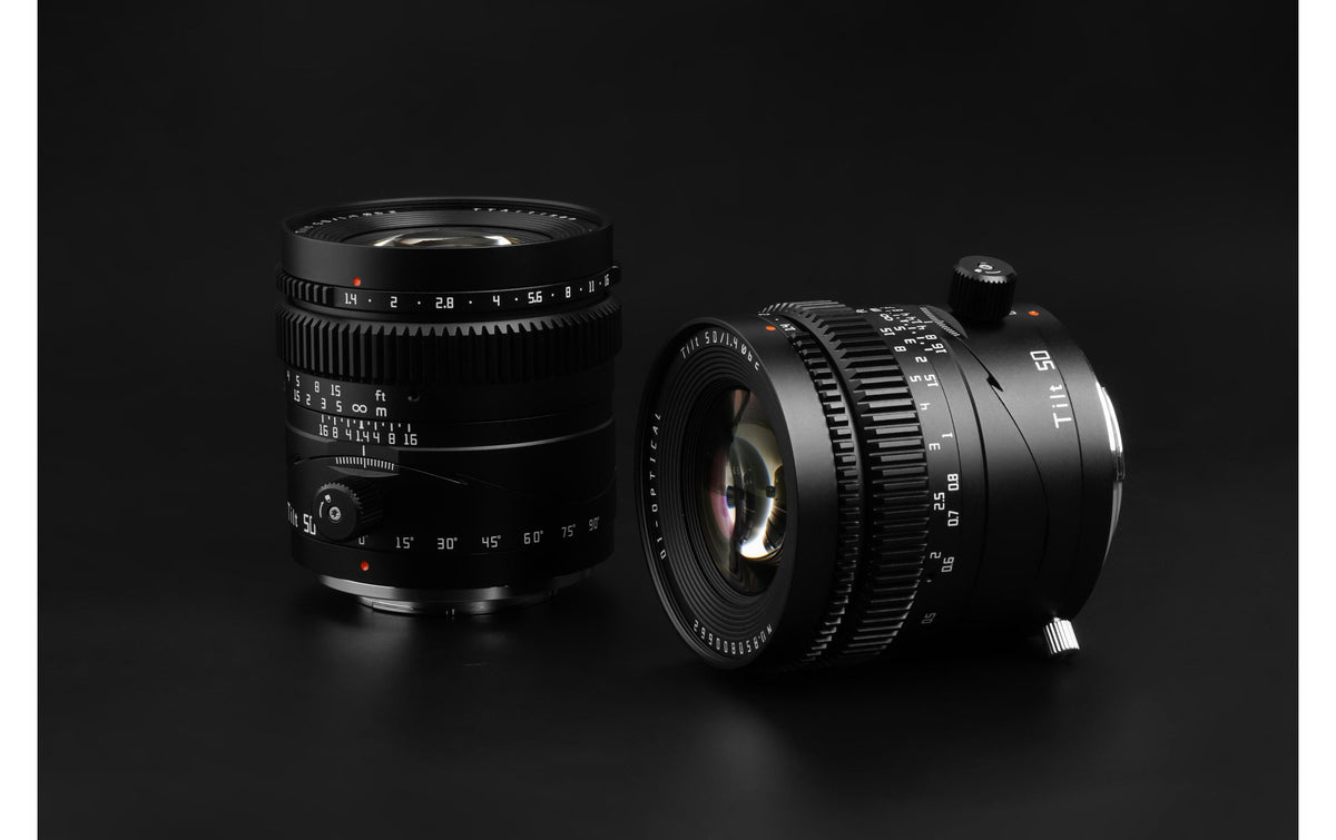 TTArtisan Tilt 50mm f/1.4 Objektiv Sony E-Mount – für Sony A7, A7 II, A7 III und andere