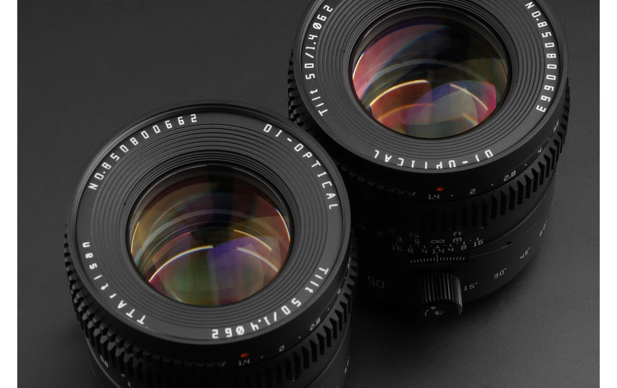 TTArtisan Tilt 50mm f/1.4 Objektiv – für Fujifilm X-Mount – manuell, Vollformat