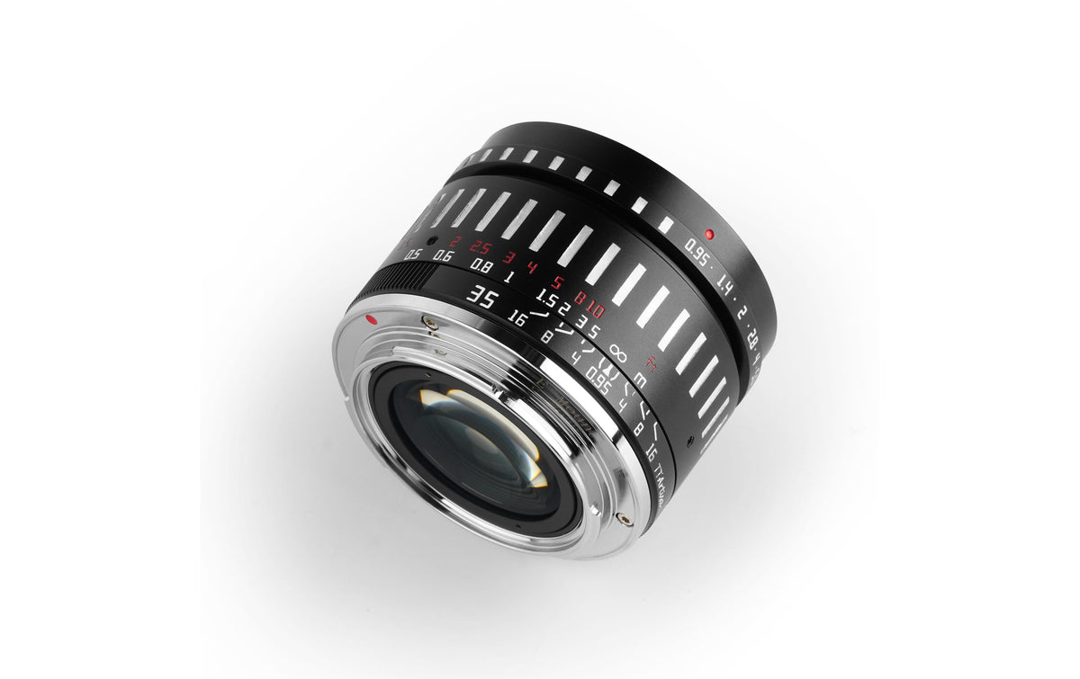 TTArtisan C35095-BS-E Objektiv – Sony E-Mount – 35 mm f/0.95 – APS-C – Manuell – 52 mm Filter