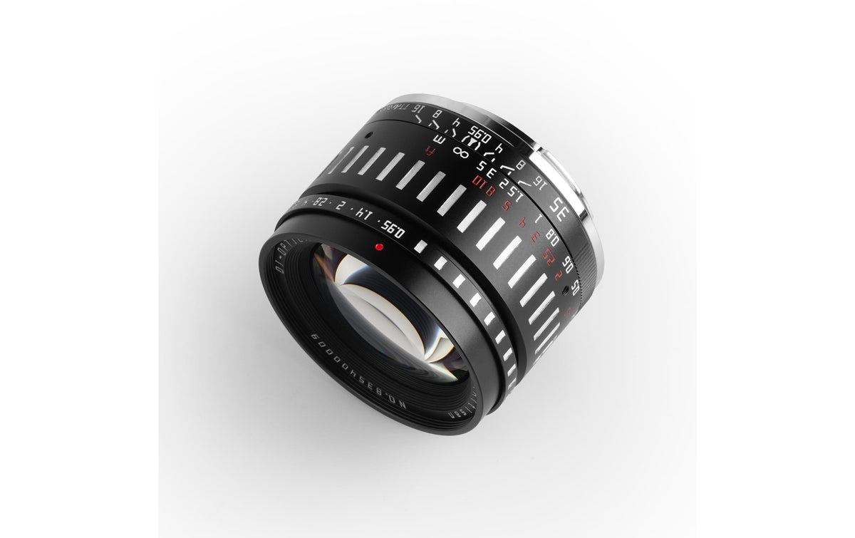 TTArtisan C35095-BS-E Objektiv – Sony E-Mount – 35 mm f/0.95 – APS-C – Manuell – 52 mm Filter