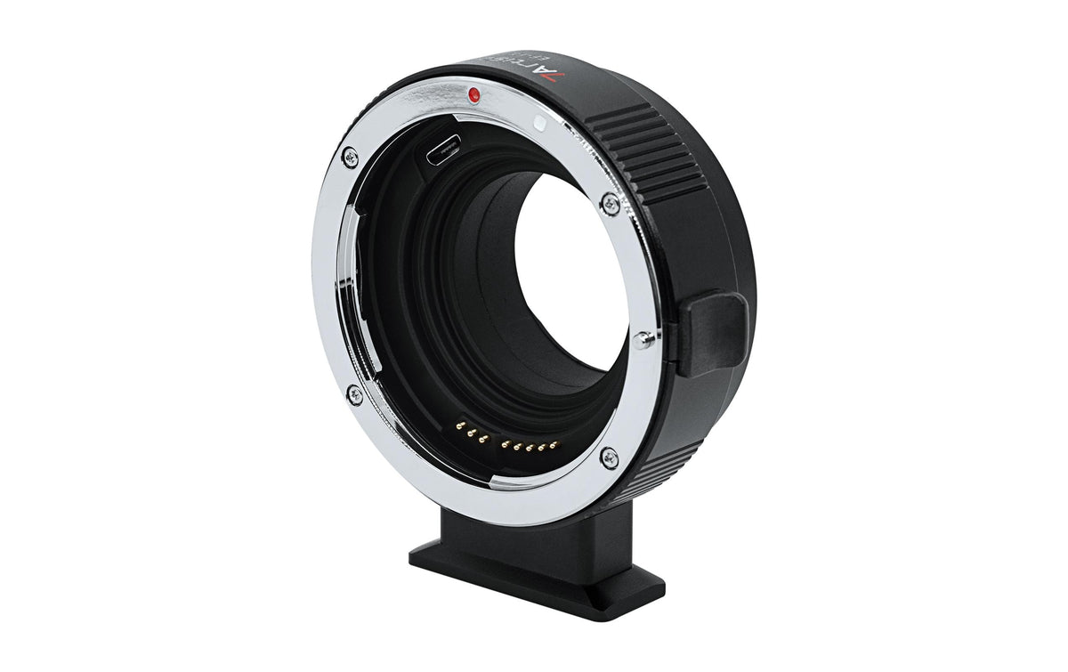 7Artisans EF-FX Autofokus-Adapter – für Canon EF-Objektive an Fujifilm FX-Kameras – Schwarz