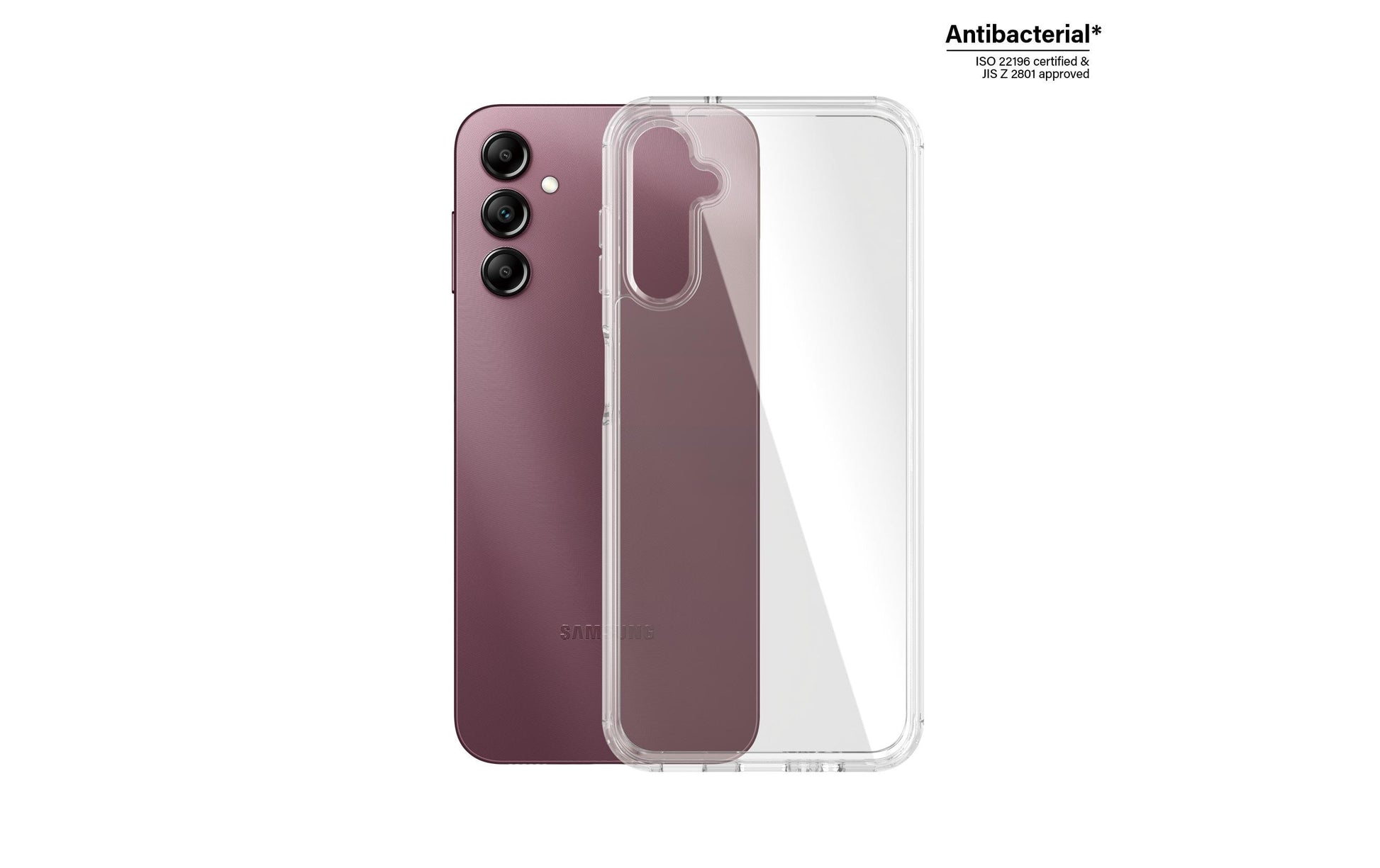 PanzerGlass Backcover – für Samsung Galaxy A14/A14 5G, PC, Transparent