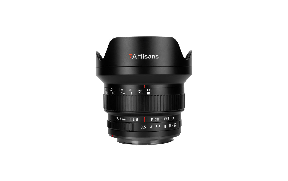 7Artisans A114B-EF Objektiv EF-Bajonett – 7,5 mm f/3.5