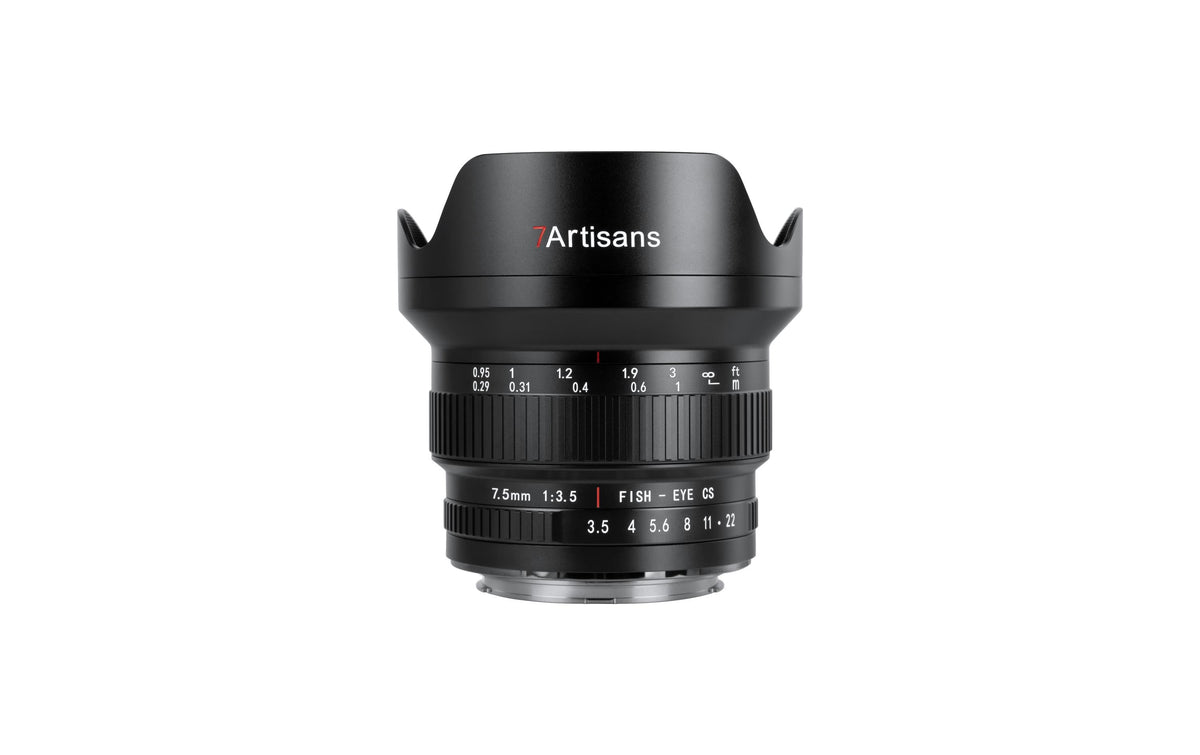 7Artisans A114B-EF Objektiv EF-Bajonett – 7,5 mm f/3.5