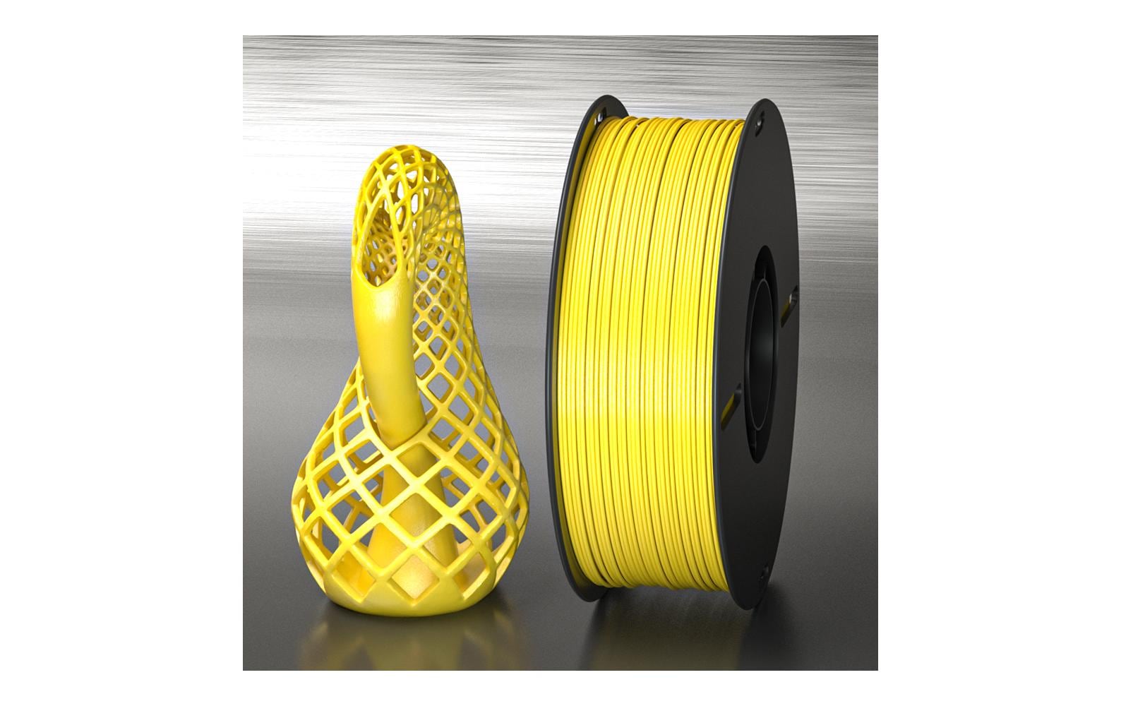 Creality 3D-Drucker-Filament ABS 1,75 mm Gelb, 1 kg – für Creality 3D