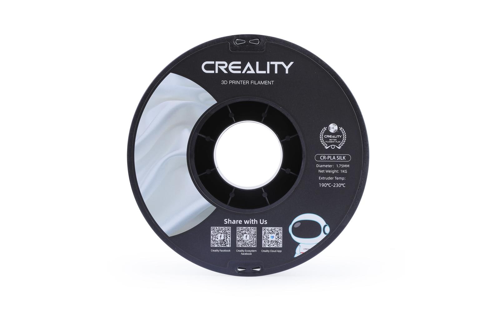 Creality 3D-Drucker-Filament Seide PLA 1,75 mm Kupfer, 1 kg