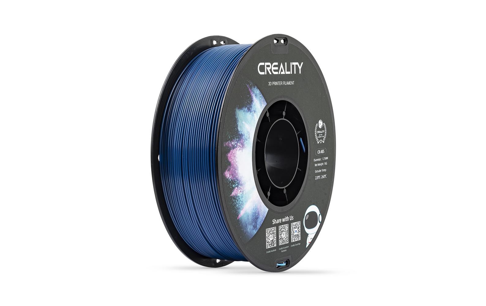 Creality 3D-Drucker-Filament ABS 1,75 mm Blau, 1 kg – für Creality 3D