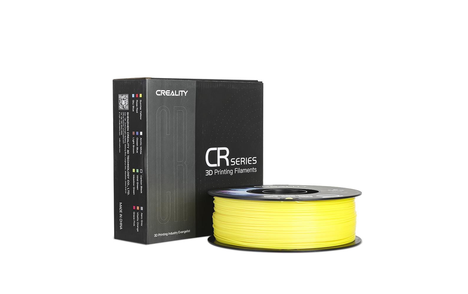 Creality 3D-Drucker-Filament ABS 1,75 mm Gelb, 1 kg – für Creality 3D