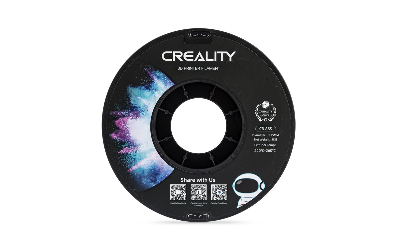 Creality 3D-Drucker-Filament ABS 1,75 mm Rot, 1 kg – für Creality 3D