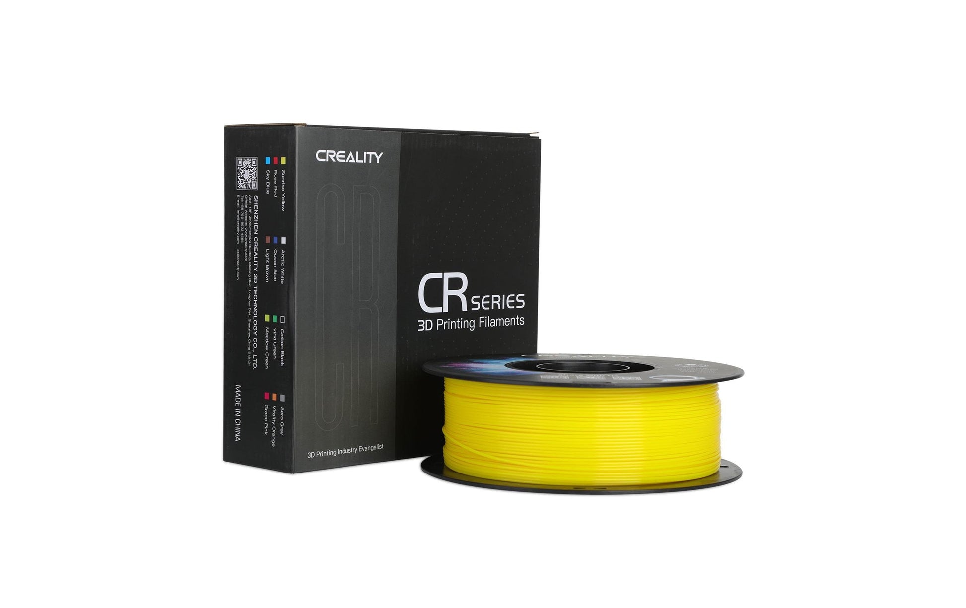 Creality 3D-Drucker-Filament PETG 1,75 mm Gelb, 1 kg – für Creality 3D, FDM-3D-Drucker