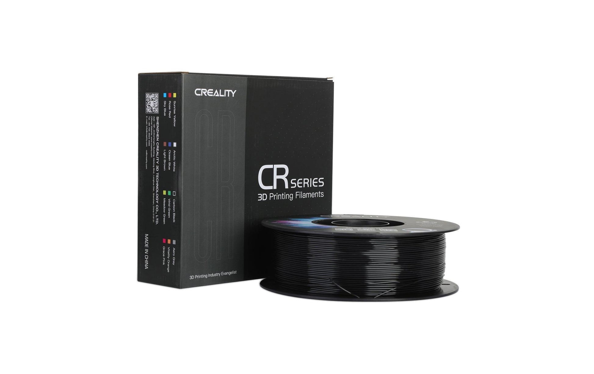 Creality 3D-Drucker-Filament PETG 1,75 mm Schwarz, 1 kg – für Creality 3D, FDM-3D-Drucker