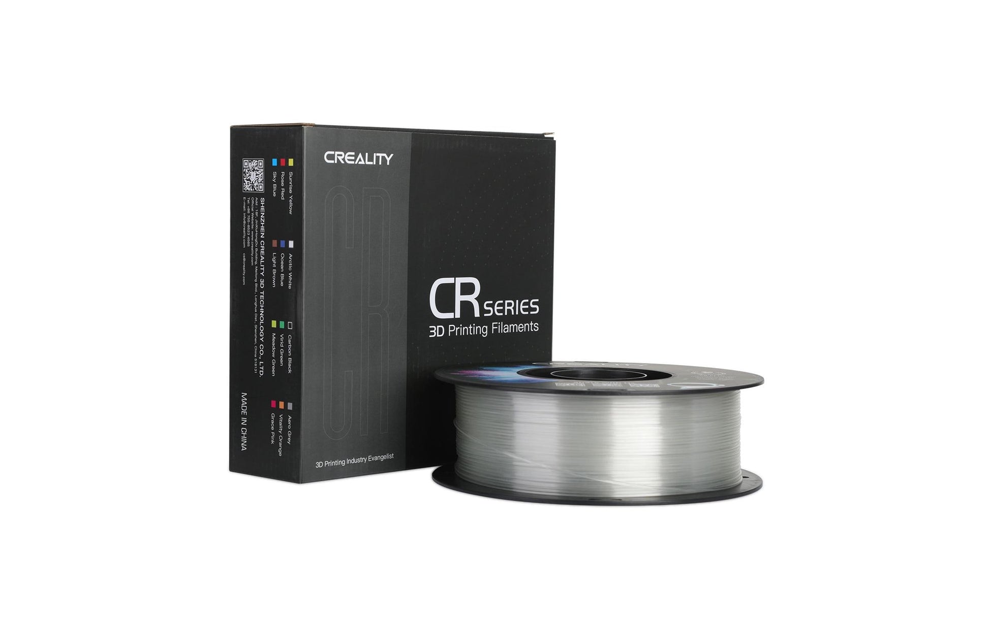 Creality 3D-Drucker-Filament PETG 1,75 mm Transparent, 1 kg – für FDM-3D-Drucker