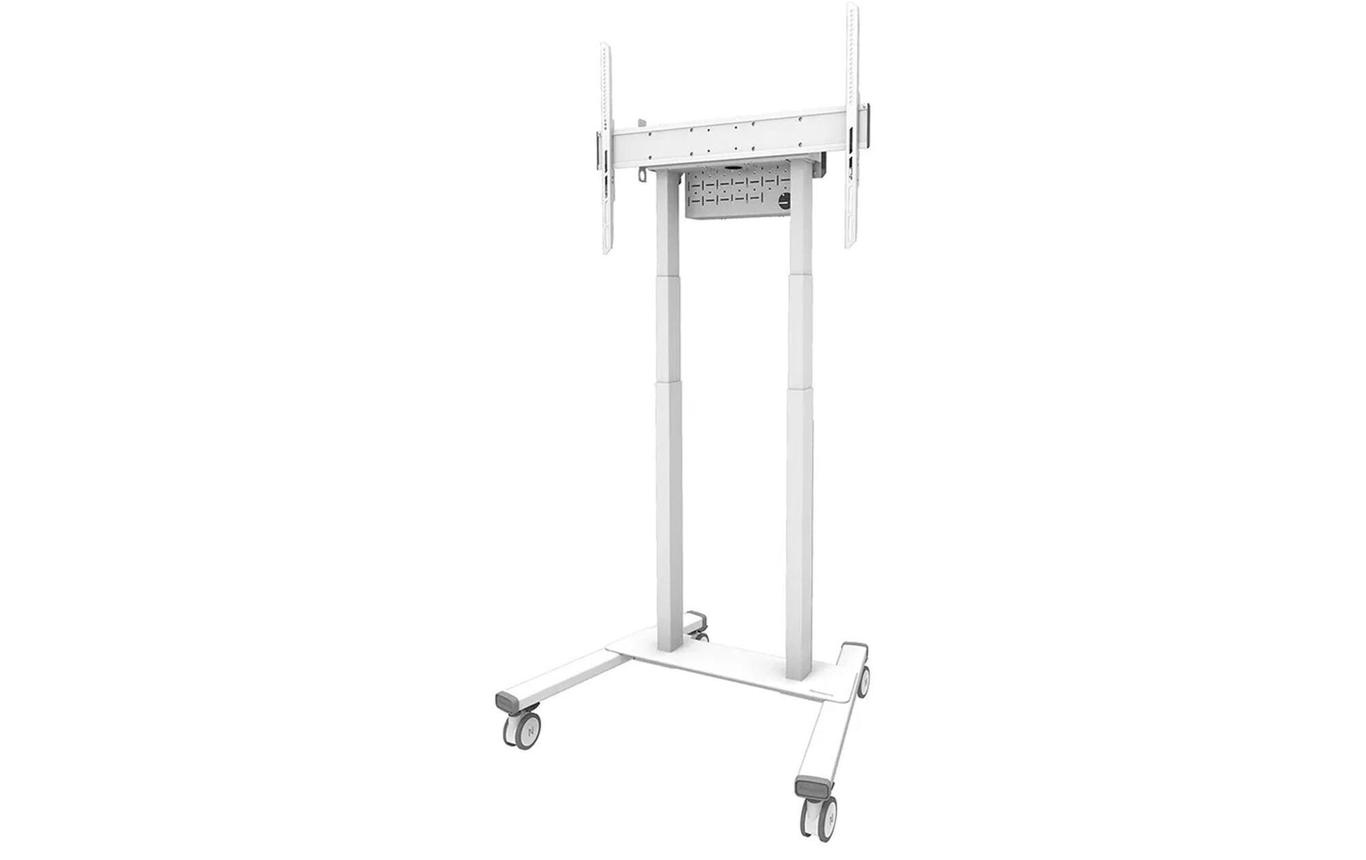 Neomounts FL55-875WH1 – Trolley, motorisiert, für 55–100″, VESA 100×100–800×600, bis 110 kg