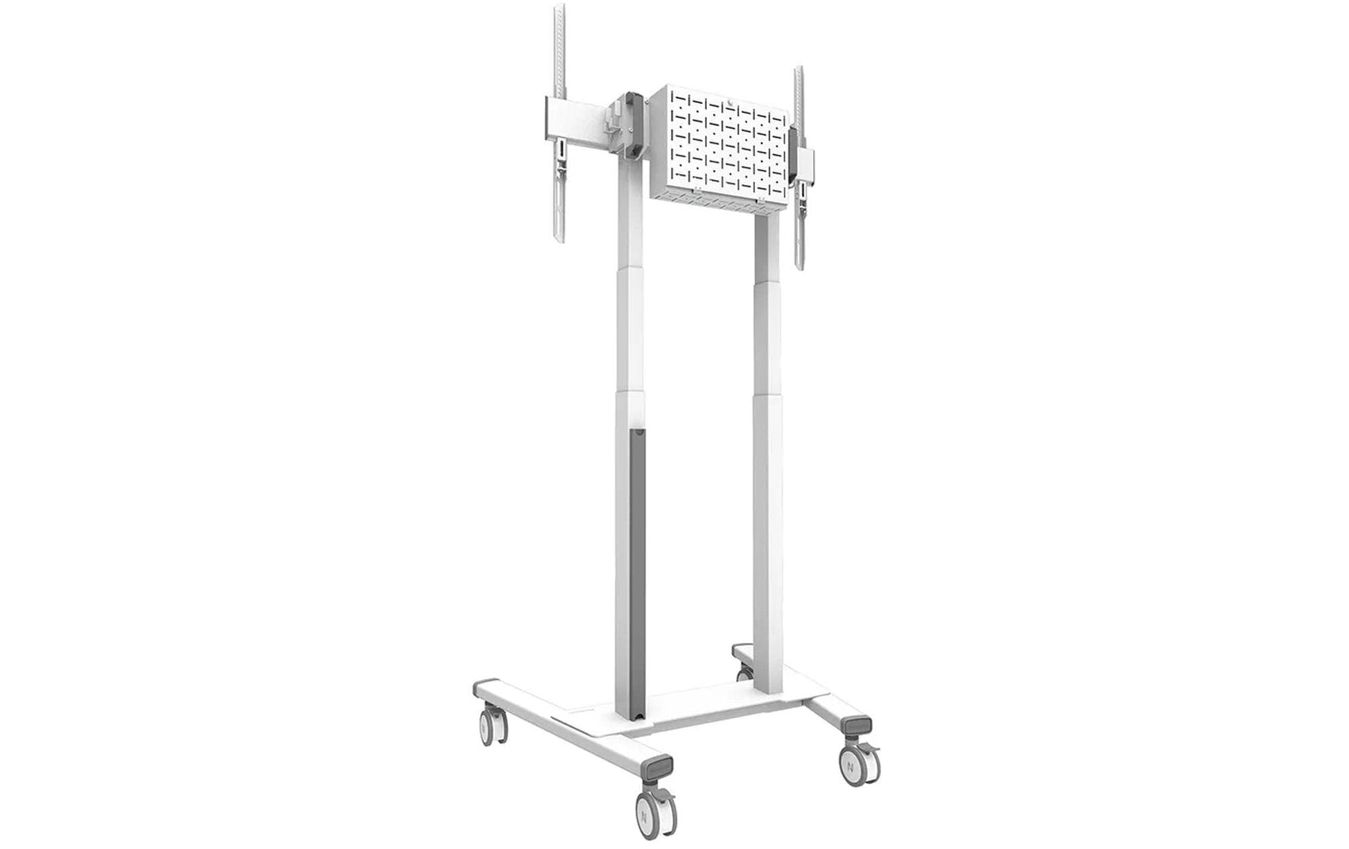 Neomounts FL55-875WH1 – Trolley, motorisiert, für 55–100″, VESA 100×100–800×600, bis 110 kg
