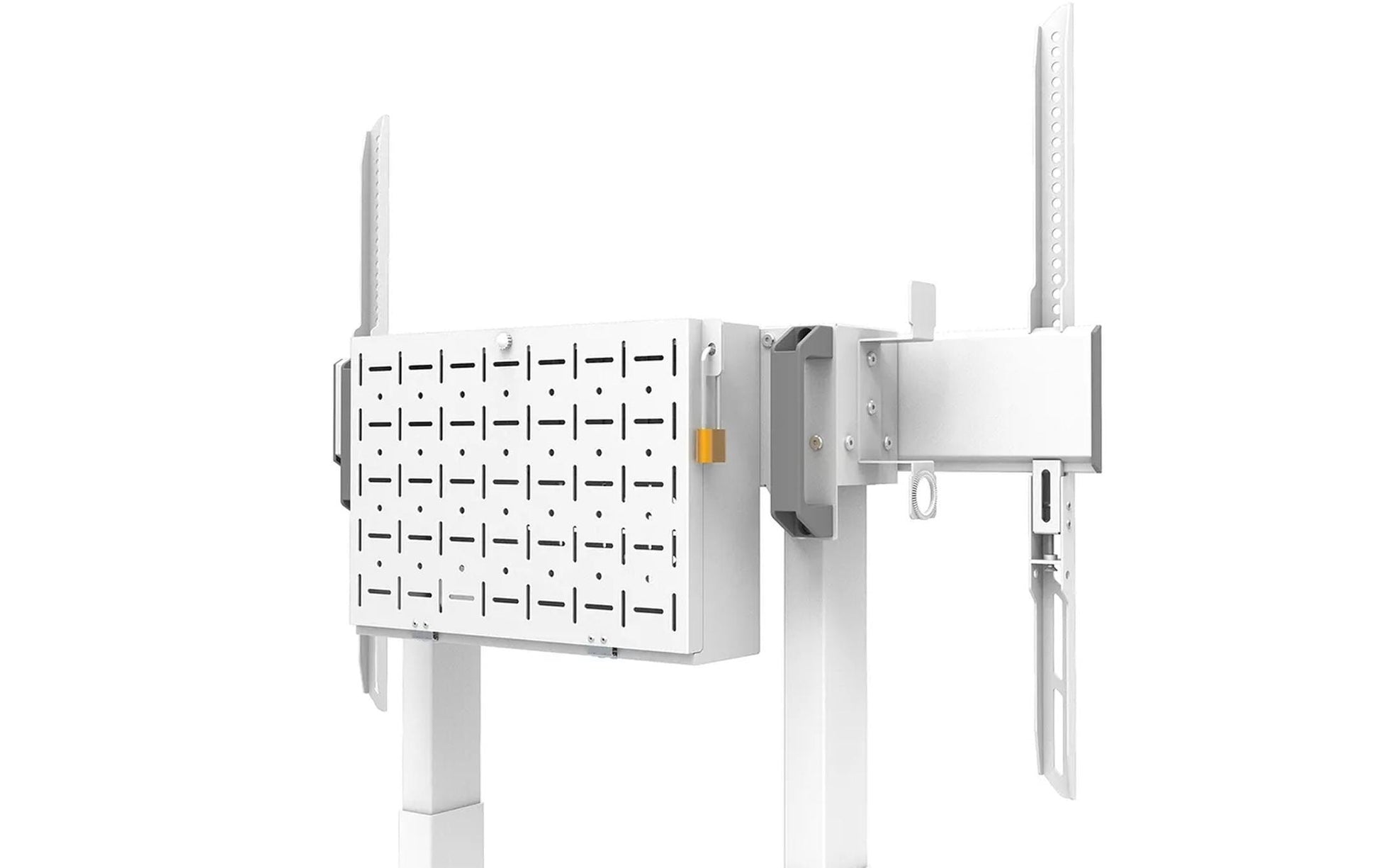 Neomounts FL55-875WH1 – Trolley, motorisiert, für 55–100″, VESA 100×100–800×600, bis 110 kg