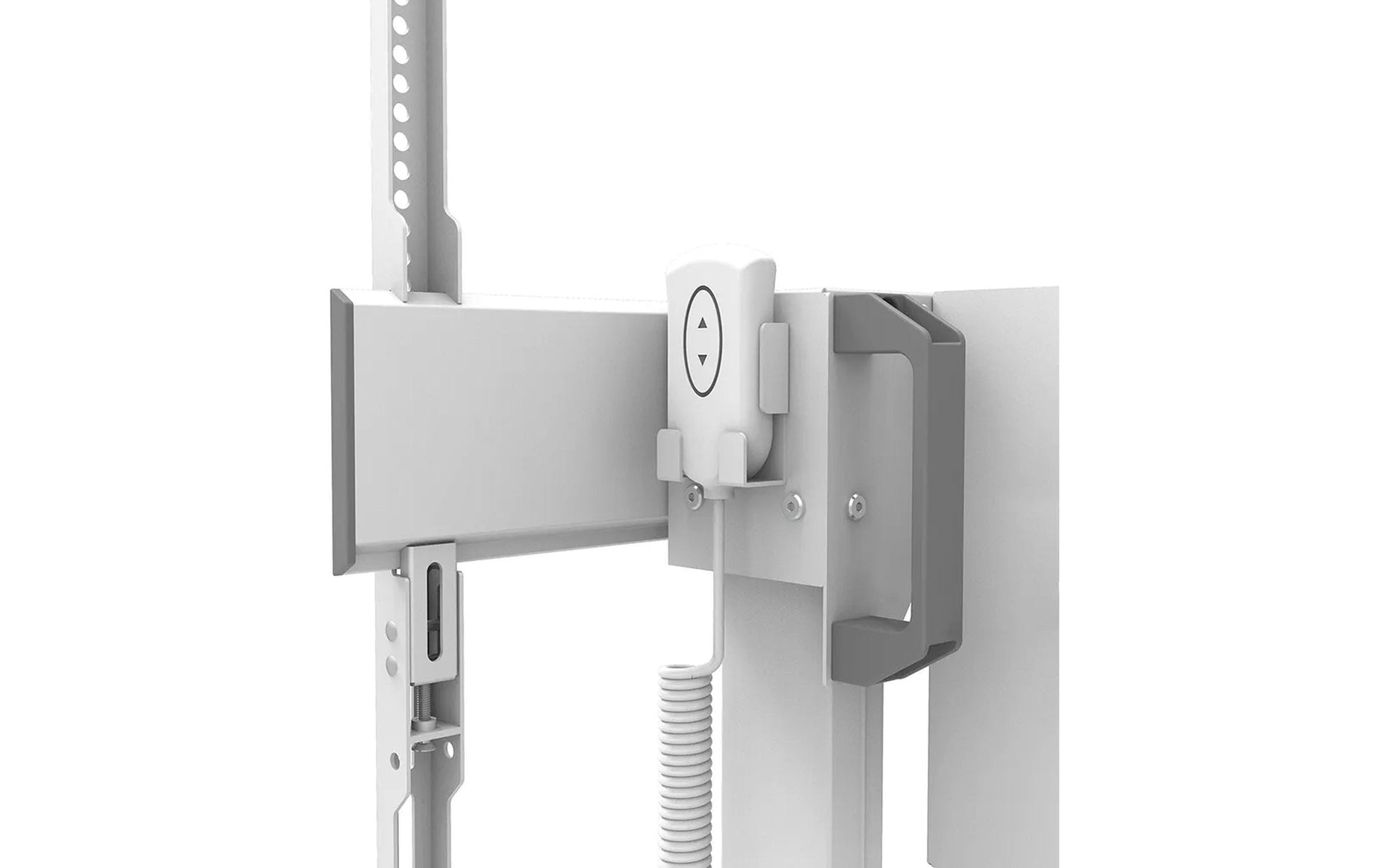 Neomounts FL55-875WH1 – Trolley, motorisiert, für 55–100″, VESA 100×100–800×600, bis 110 kg