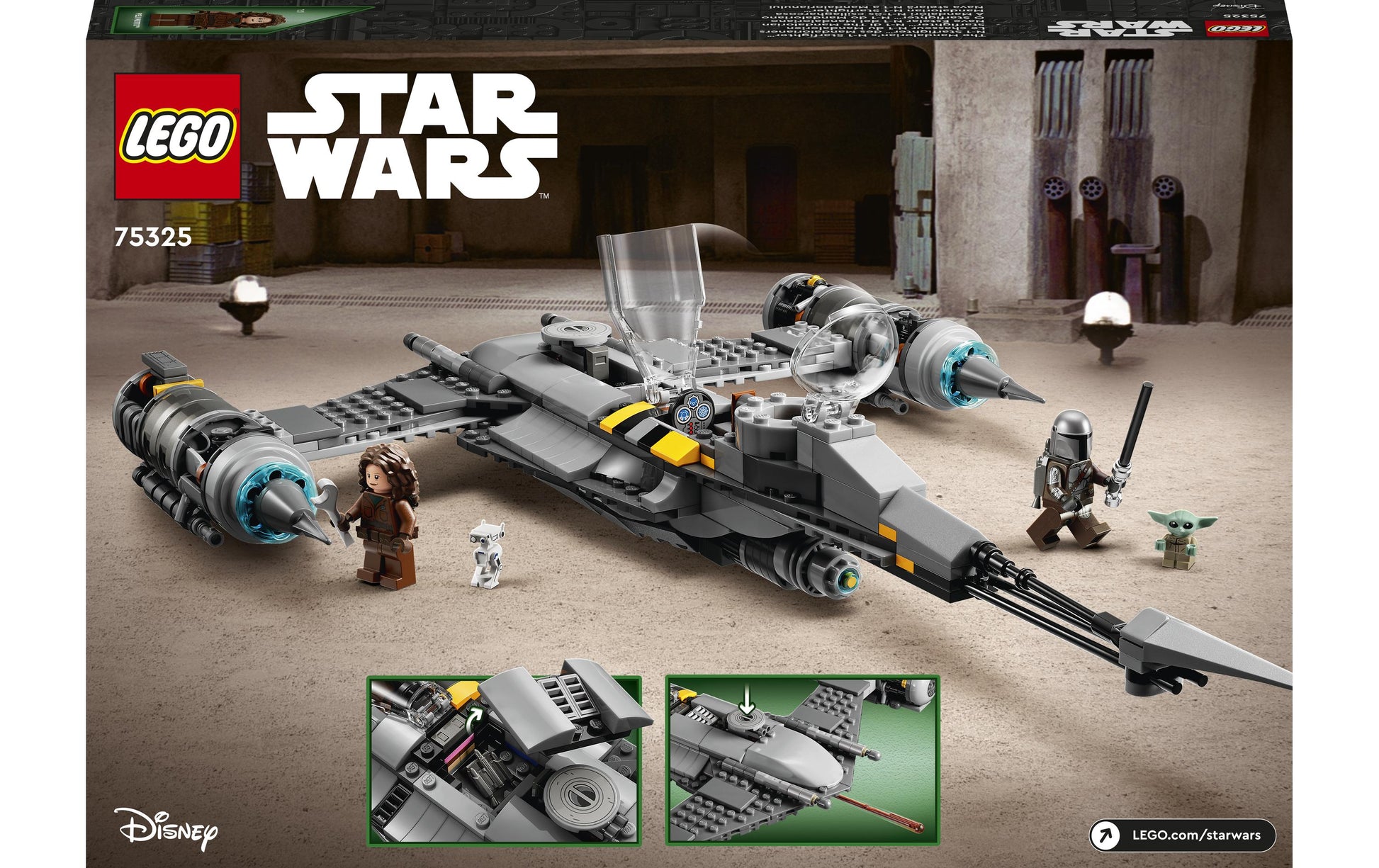 LEGO 75325 Bauset – Star Wars – 412-teilig – 29 × 7 × 42 cm – ab 9 J.