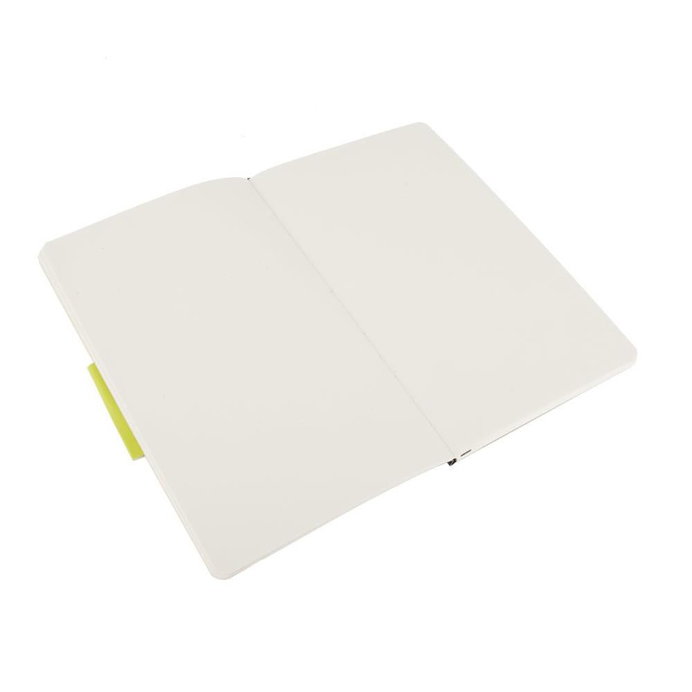 Moleskine Notizbuch A5, blanko, Fadenheftung, Softcover, 192 Seiten, 70 g/m² – schwarz